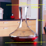 Glass Decanter For Wine & Whiskey