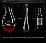 Red Wine Crystal Decanter