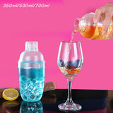 Transparent Good Grip Cocktail Shaker