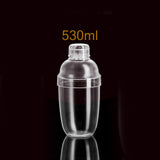 Transparent Good Grip Cocktail Shaker