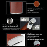 Leather Covered Hip Flask