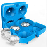 Diamond Shape 3D Ice Cube Mold